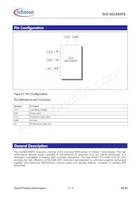SLE 66CX80PE DSO8 Datasheet Page 6