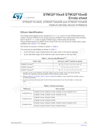 STM32F103RBH6TR Datasheet Cover