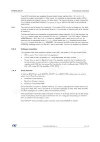 STM32L021D4P7TR Datasheet Pagina 21