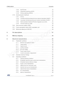 STM32L062K8T6 Datasheet Page 3