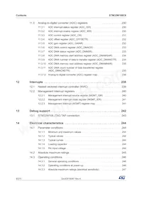STM32W108C8U64TR數據表 頁面 8