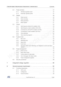STM32W108CCU74TR Datasheet Page 3