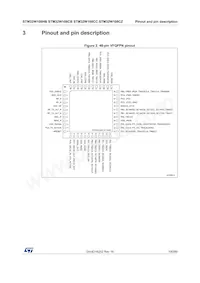 STM32W108CCU74TR Datasheet Page 19