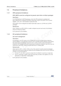 STM8AL3LE88TCX Datasheet Page 12