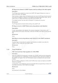 STM8AL3LE88TCX Datenblatt Seite 16