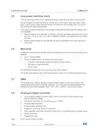 STM8L051F3P6 Datasheet Page 18