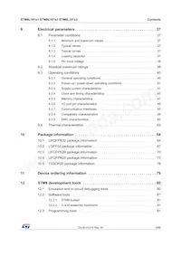 STM8L101K3T3TR Datasheet Page 3