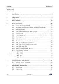 STM8S007C8T6TR Datasheet Page 2
