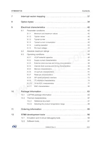 STM8S007C8T6TR Datasheet Page 3