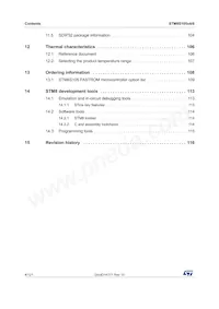STM8S105C6T3TR Datasheet Page 4