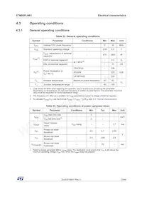 STM8SPLNB1P6 Datasheet Page 23