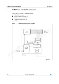 STMPE610QTR Datasheet Page 4