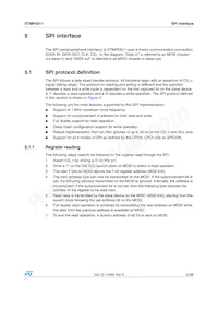STMPE811QTR Datasheet Page 15