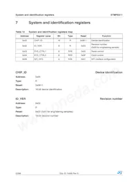 STMPE811QTR Datasheet Page 22