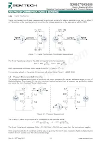 SX8658ICSTRT Datasheet Page 14