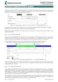 SX8658ICSTRT Datasheet Page 19