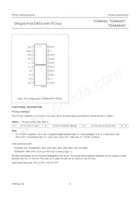 TDA8444T/N4 Datasheet Page 5