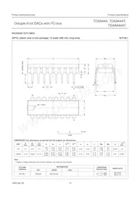 TDA8444T/N4 Datasheet Page 10
