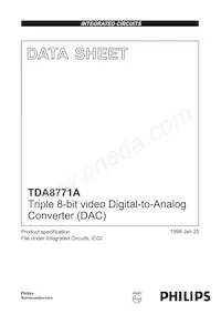 TDA8771AH/C1數據表 封面