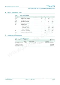 TDA8777HL/33/C1 Datasheet Page 2