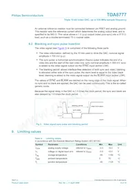 TDA8777HL/33/C1 Datasheet Page 6