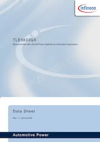 TLE9833QXXUMA2 Datasheet Cover