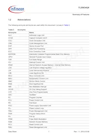 TLE9834QXXUMA1 Datasheet Page 7