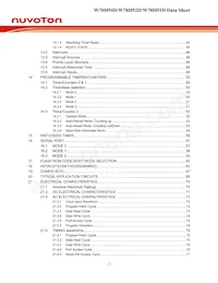 W78I054DFG Datasheet Page 2