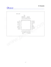 W78L801A24FL Datasheet Page 4