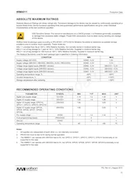 WM0011ECS/R Datasheet Page 13