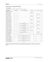 WM0011ECS/R Datasheet Page 15