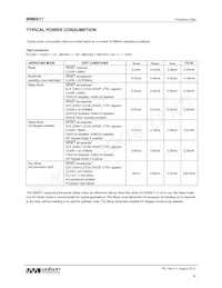 WM0011ECS/R Datasheet Page 16