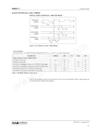 WM0011ECS/R Datasheet Page 18