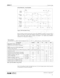 WM0011ECS/R Datasheet Page 21