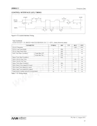 WM0011ECS/R Datasheet Page 22