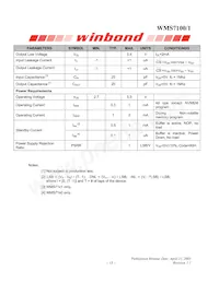 WMS7101100P Datasheet Page 13