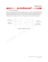 WMS7101100P Datasheet Page 17