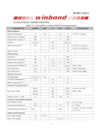 WMS7121100P Datasheet Page 12