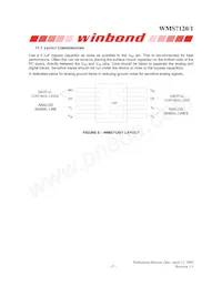 WMS7121100P Datasheet Page 17