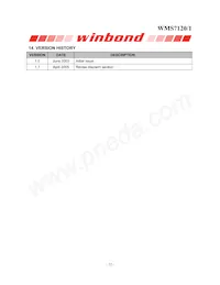 WMS7121100P Datasheet Page 22