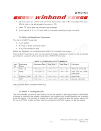 WMS7201050P Datasheet Page 13