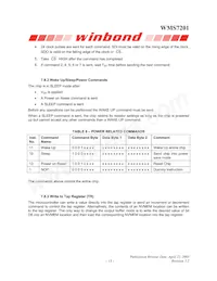 WMS7201050P Datasheet Pagina 13