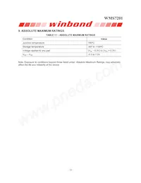 WMS7201050P Datasheet Pagina 18