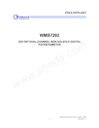 WMS7202100P數據表 封面