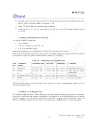 WMS7202100P Datasheet Page 13