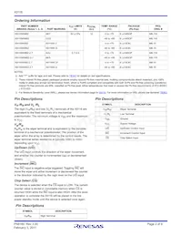 X9116WS8ZT1 Datasheet Page 2