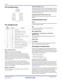 X9119TV14-2.7T1 Datasheet Pagina 3