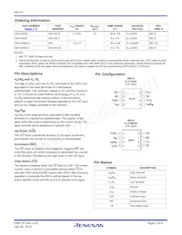 X9314WST2 Datasheet Pagina 2