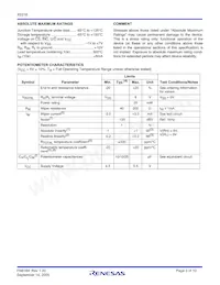X9318WS8T1 Datasheet Page 3
