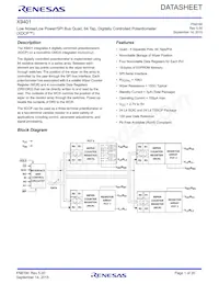 X9401YV24I-2.7 Datasheet Cover